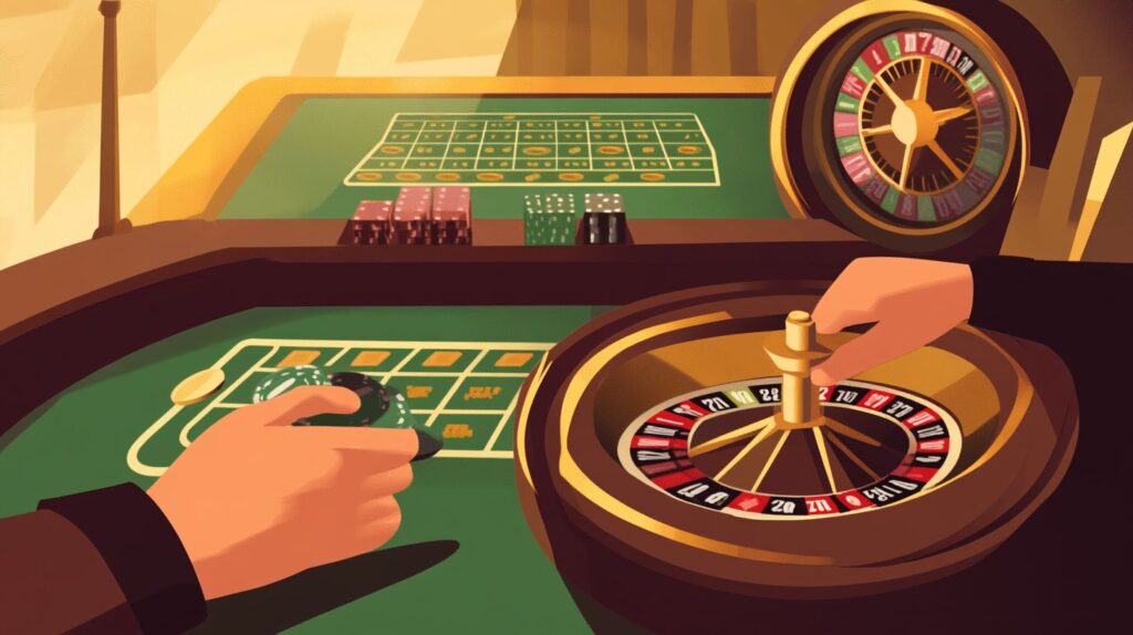 casino games at home party